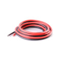 25sqmm 5000pcs 0.08AS red black color silicone insulation super flexible high temp cable